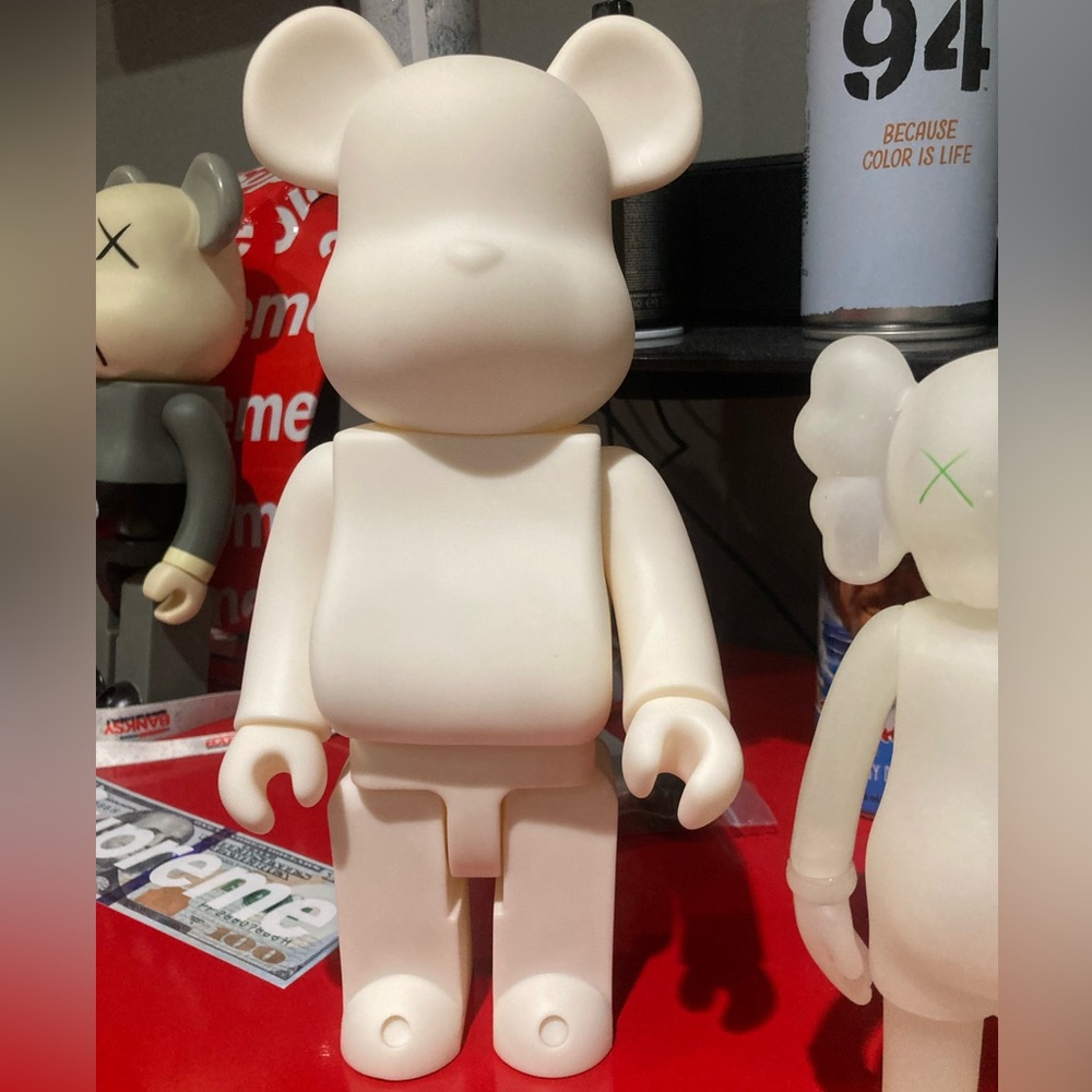 Bearbrick 400% White Excellent Condition Be@rbrick